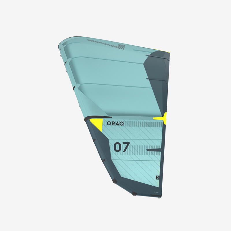 Kitesurfing kite Straterial FREERIDE HANGTIME 7M2 ORAO Decathlon