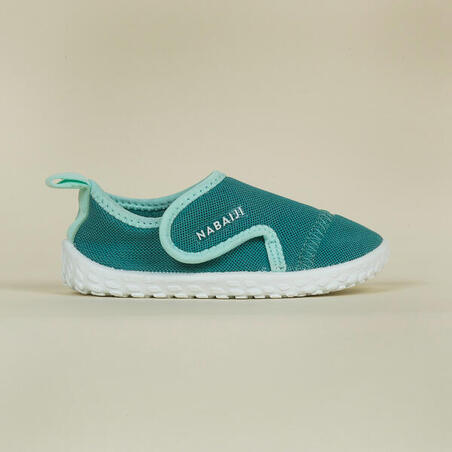 Zelene cipele za vodu za bebe
