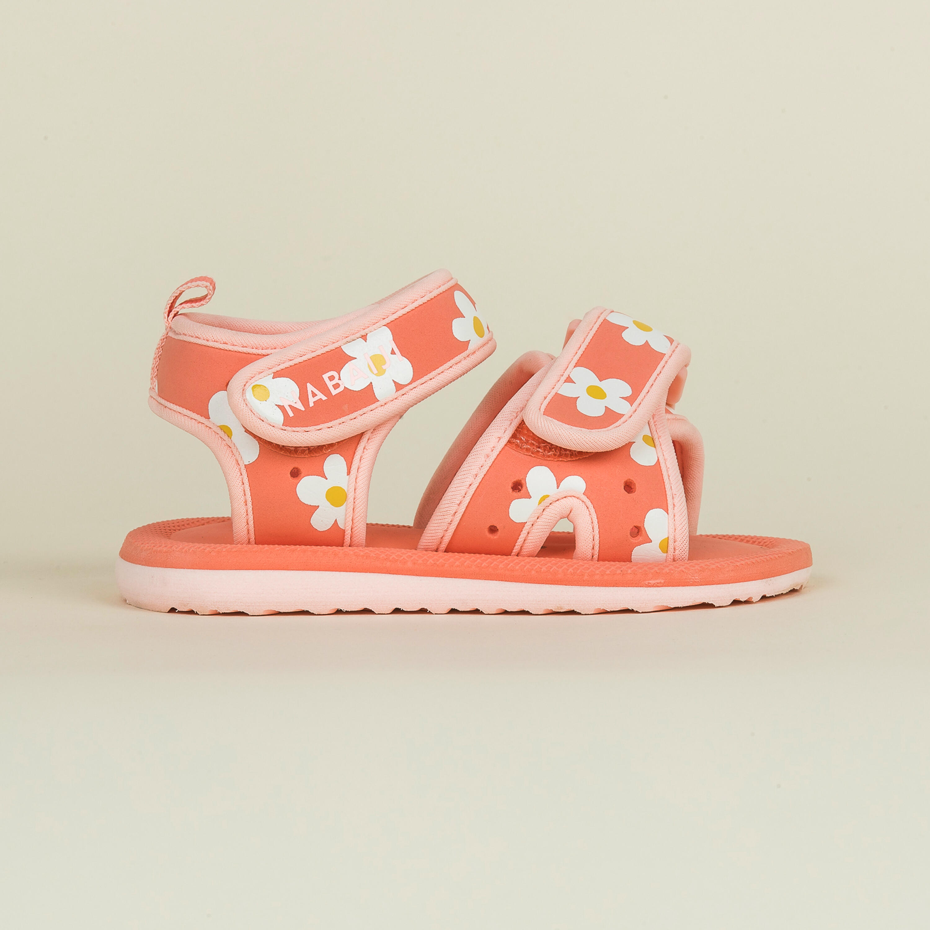 Baby Swimming Sandals Coral 3/4