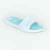 Kids pool sandals SLAP 500 flower white PRINT