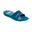 Badslippers kinderen 500 print Swim blauw