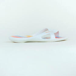 Sandales De Piscine Femme - Slap 500 - Lea Blanc Beige