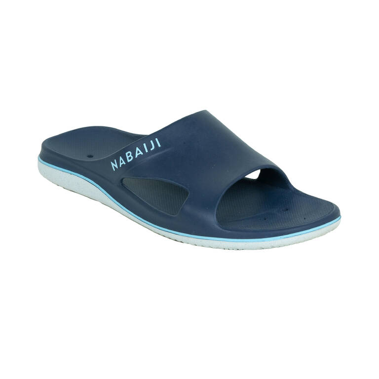 Sandal Selop Pria 500 New Biru Putih