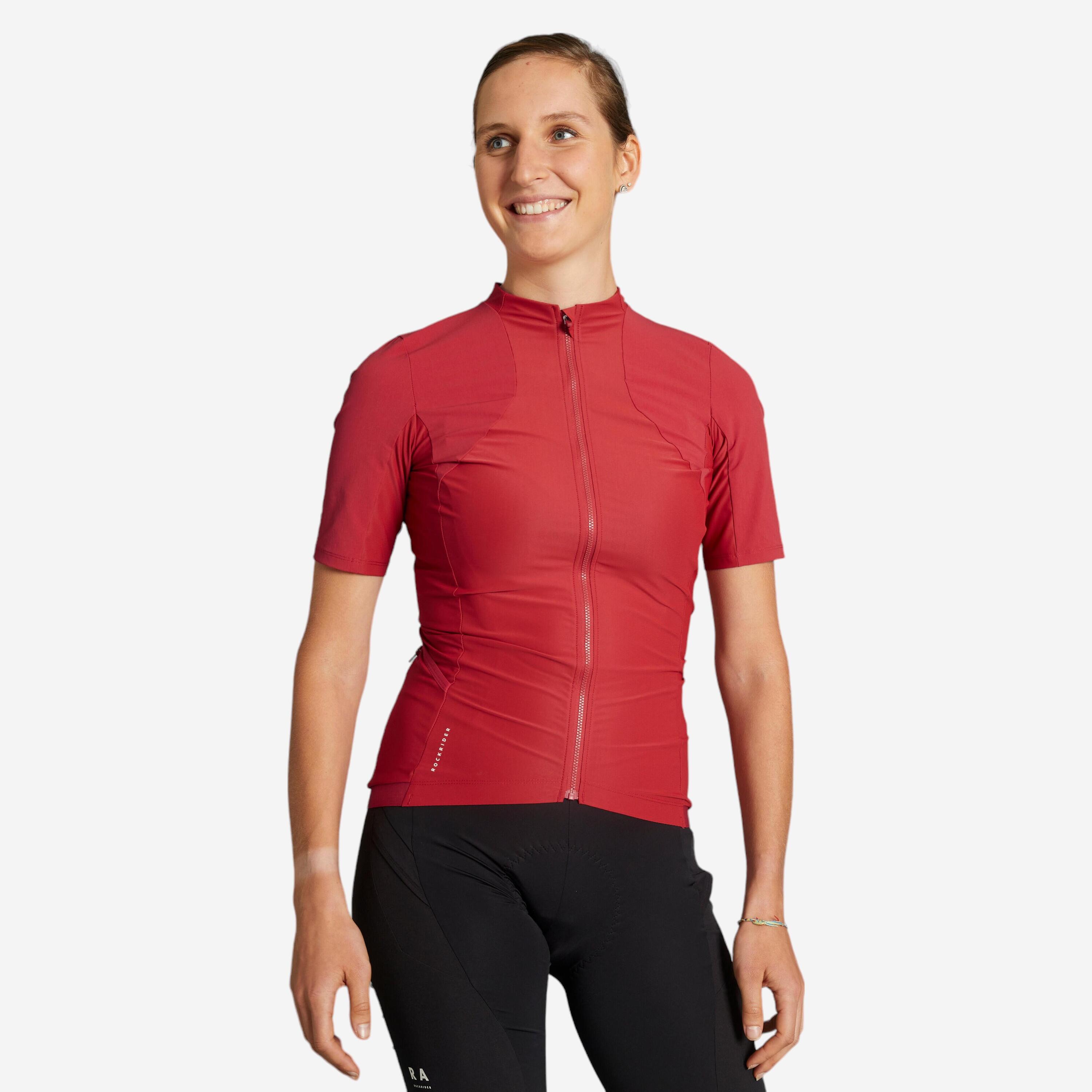 Maillot VTT manches courtes Race Rouge 1/13