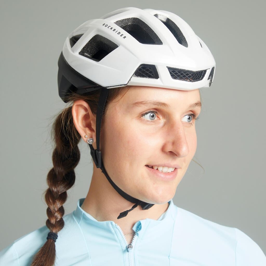 XC Mountain Bike Helmet Race - White