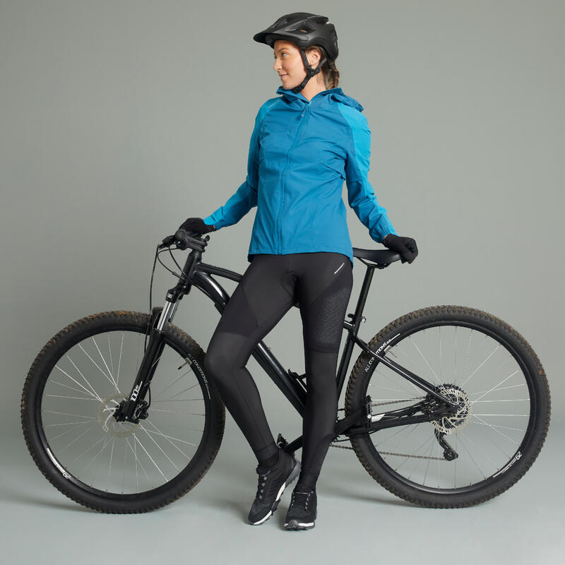 Damen MTB Fahrrad-Regenjacke – Expl 700 blau 