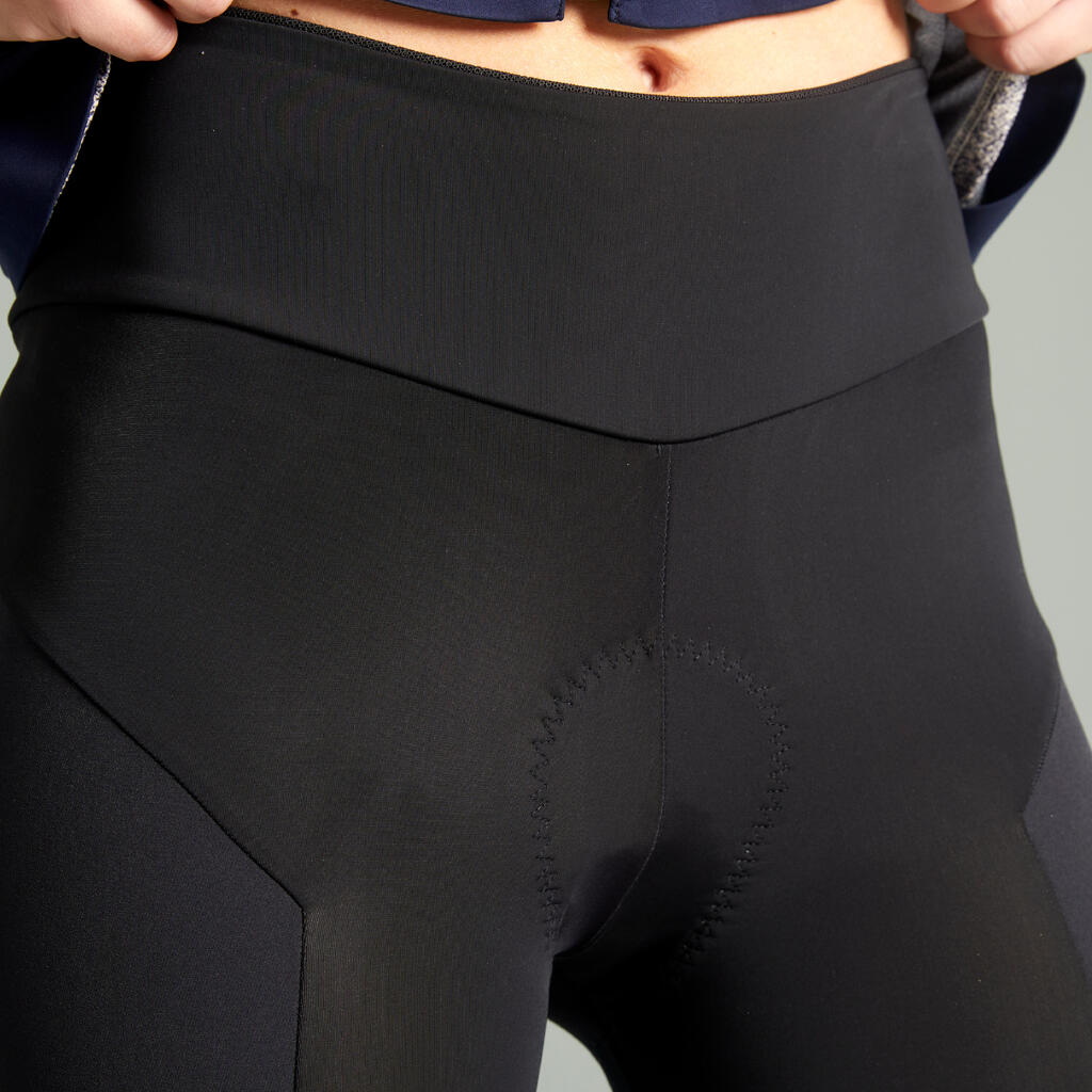 Leggings Ciclismo MTB Explore 500 Mujer Negro