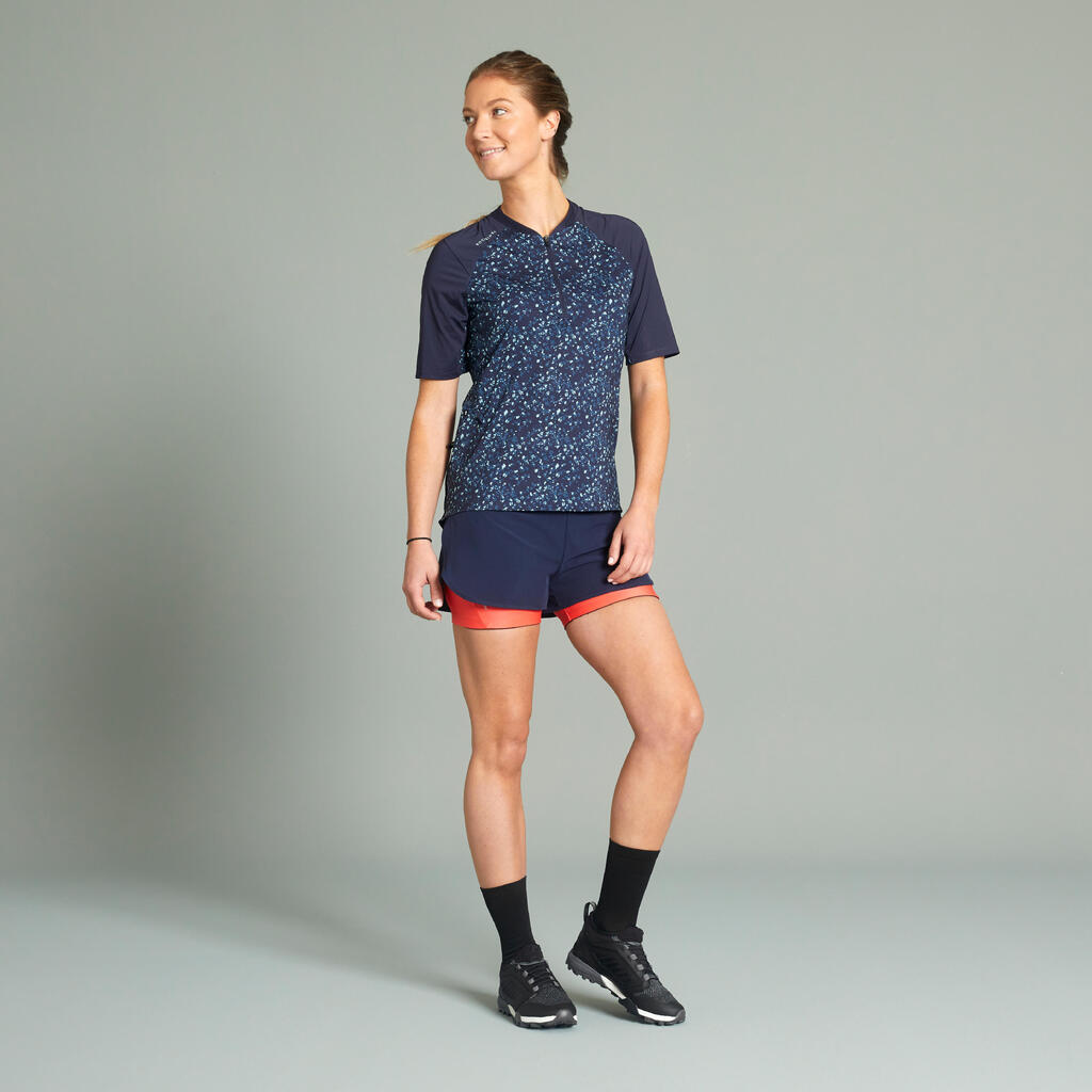 Short MTB Essential Mujer Azul