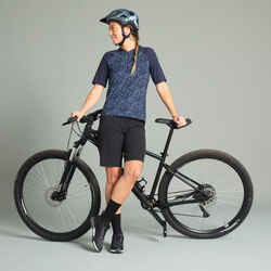 Women's Mountain Biking Shorts Expl 700 - Black