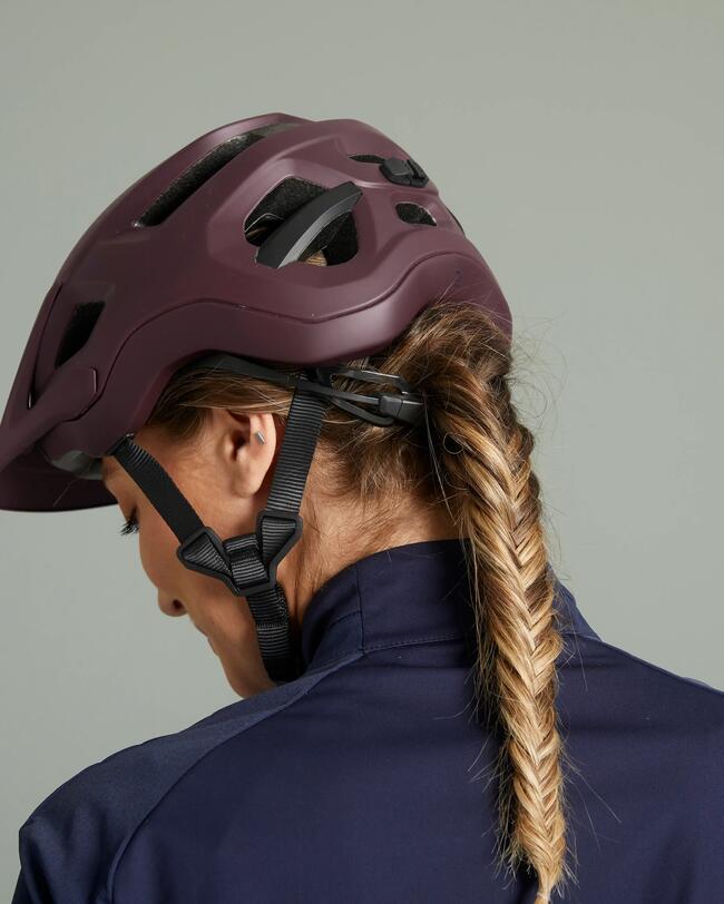 Mountain Bike Helmet EXPL 500 - Burgundy