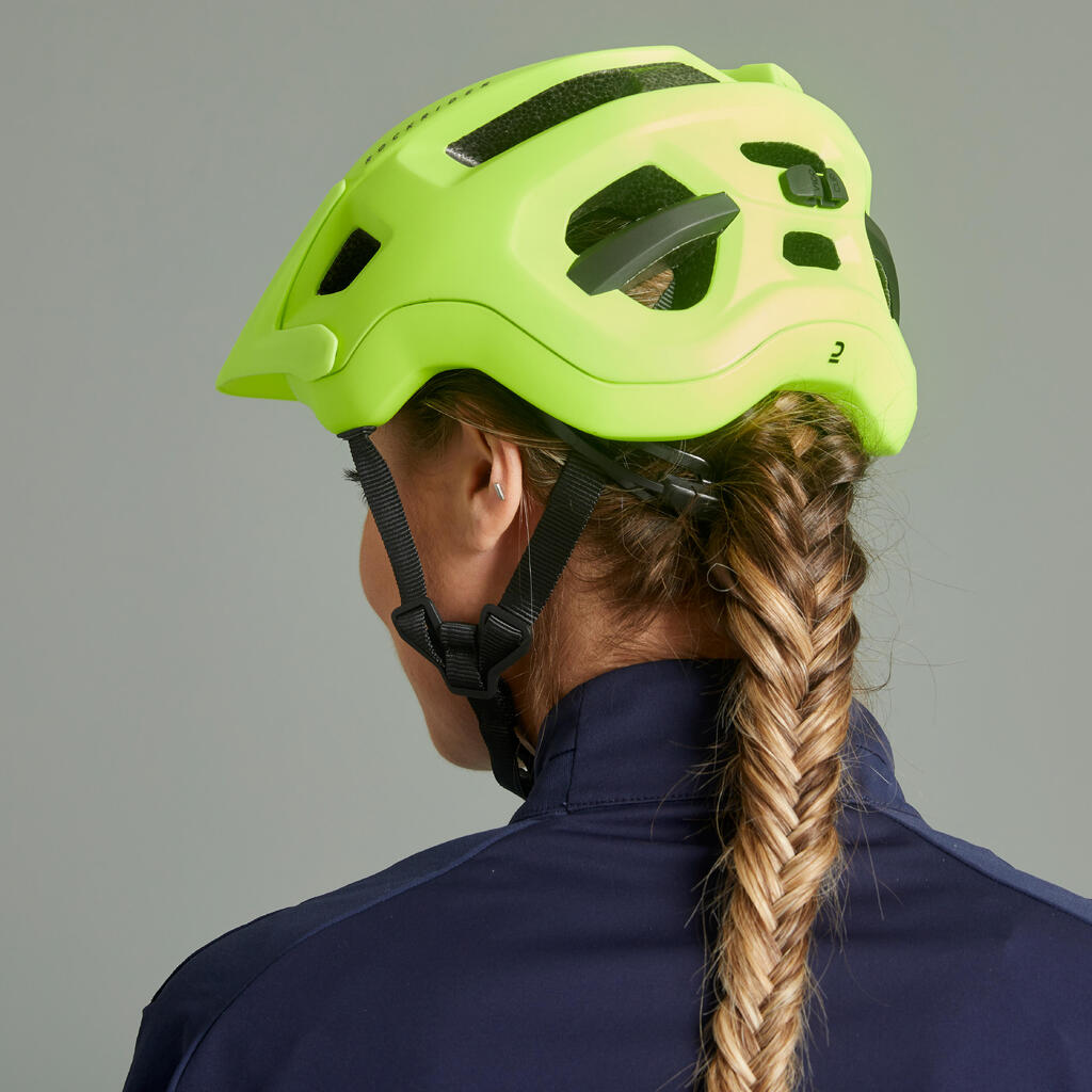 Adult Mountain Bike Helmet Expl 500 - Green