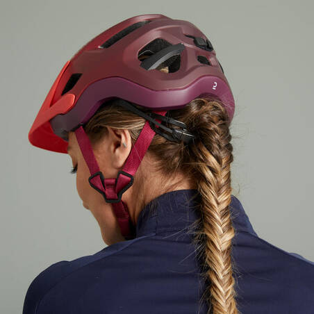 Mountain Biking Helmet EXPL 500 - Pink Ombre