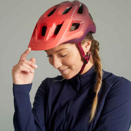 Mountain Biking Helmet EXPL 500 - Pink Ombre