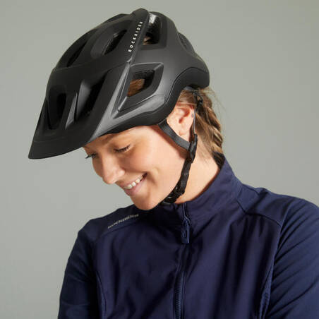 Helm Sepeda Gunung EXPL 500 - Hitam