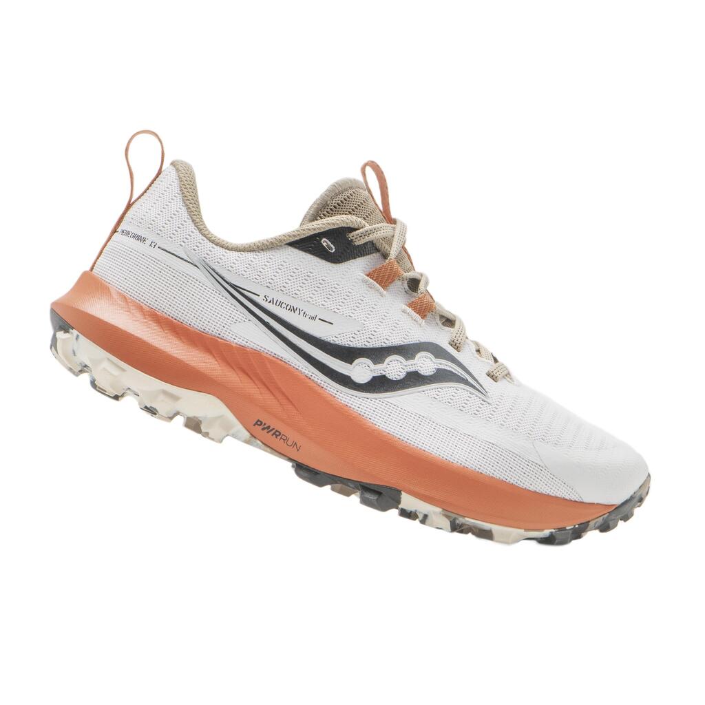 Moteriški bėgimo bekele bateliai „Saucony Peregrine 13“, balti
