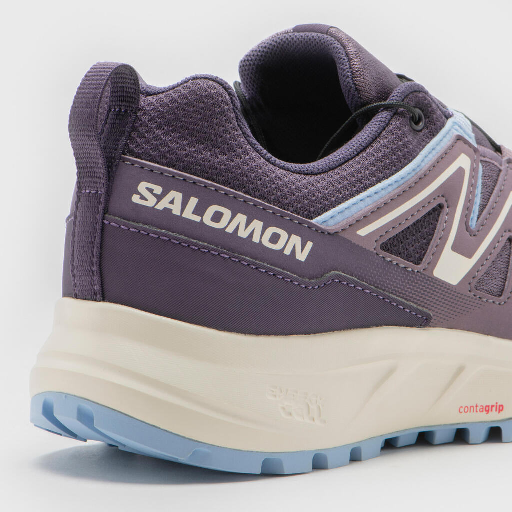 Moteriški bėgimo bekele bateliai „Salomon Supera Trail 2 W Nightshade“, tamsiai pilki