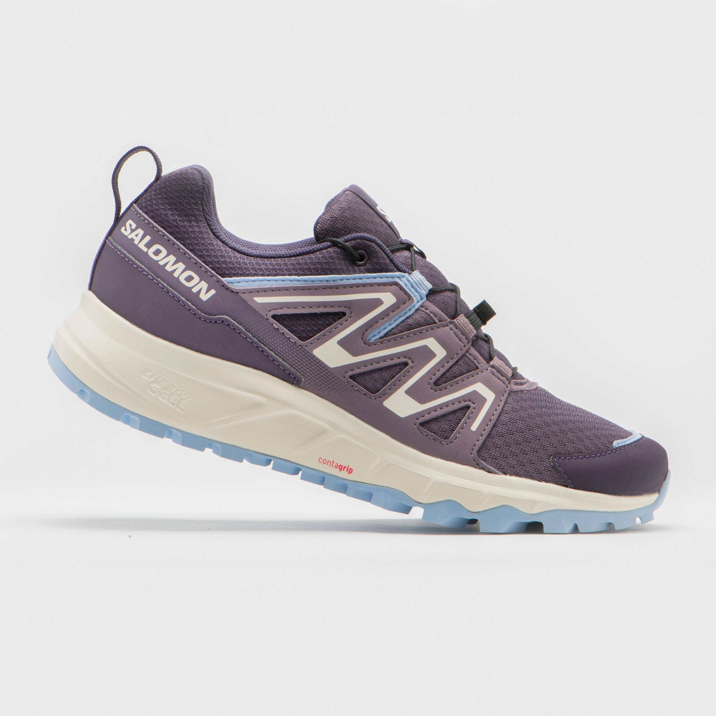 WOMEN'S SALOMON SUPERA TRAIL 2 RUNNING SHOES - NIGHTSHADE 2/11