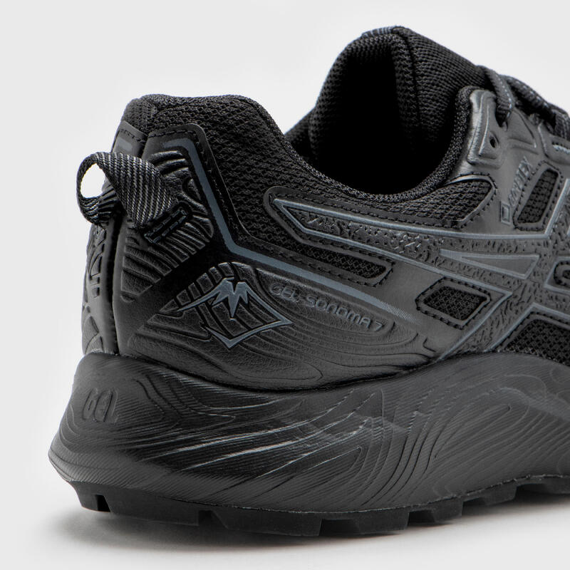 CHAUSSURE DE TRAIL FEMME ASICS GEL-SONOMA 7 GTX BLACK/CARRIER GREY