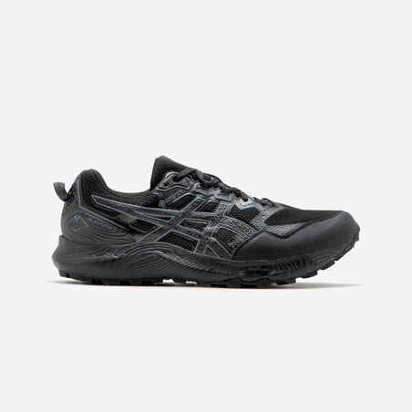 WOMEN'S ASICS GEL-SONOMA 7 GTX TRAIL RUNNING SHOES - BLACK/CARRIER GREY