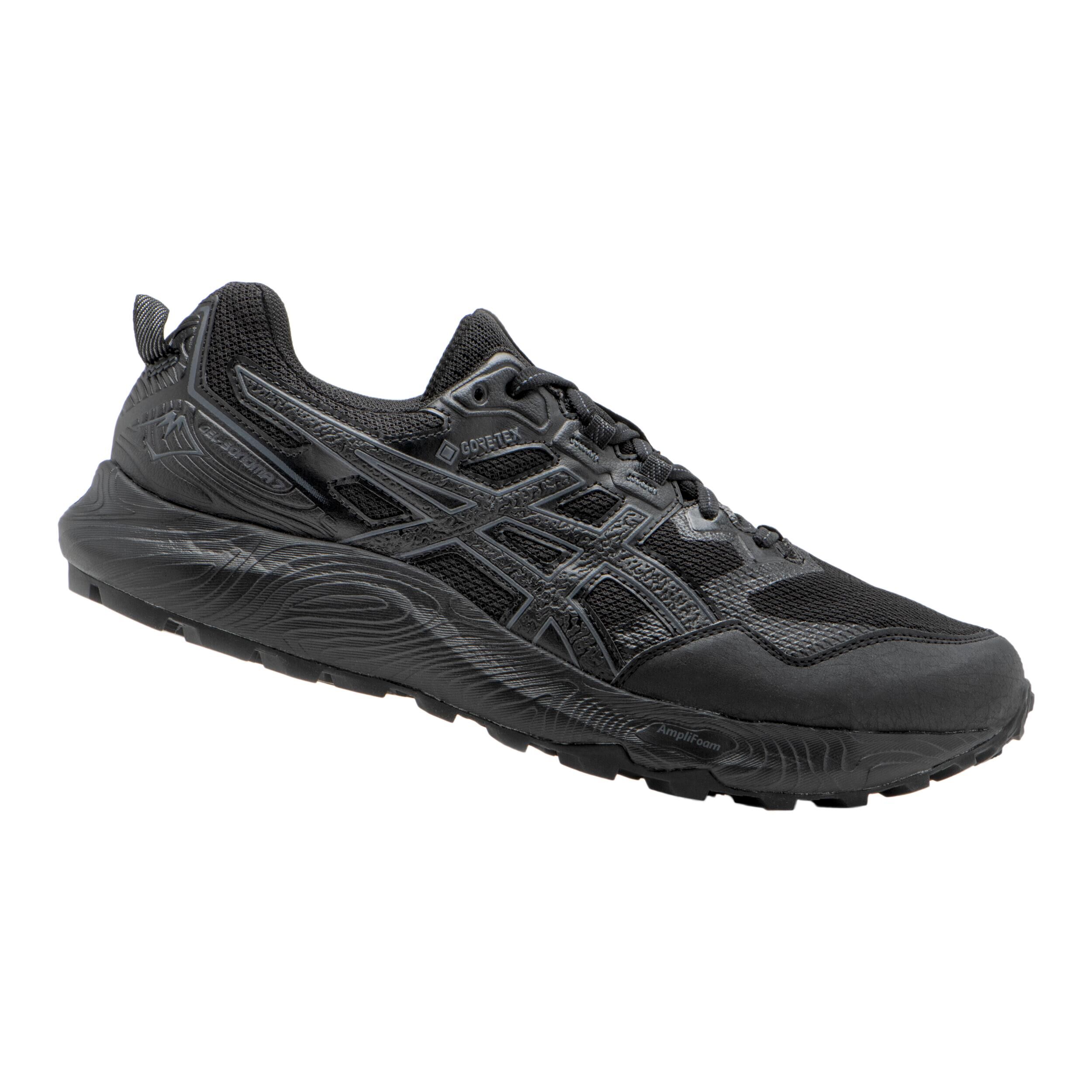 ASICS WOMEN'S ASICS GEL-SONOMA 7 GTX TRAIL RUNNING SHOES - BLACK/CARRIER GREY