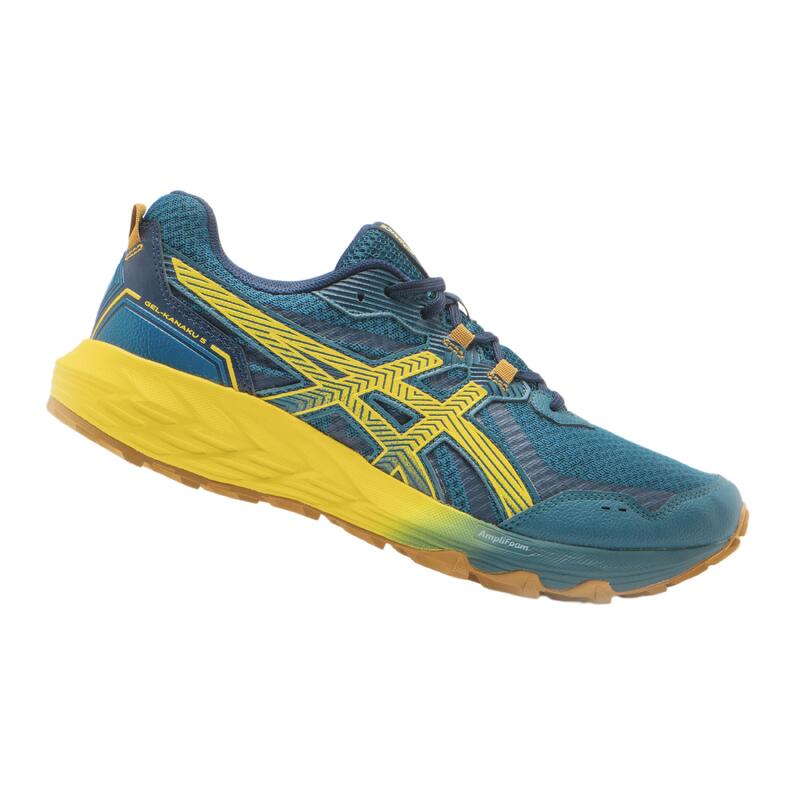 Pánské boty na trailový běh Gel-Kanaku 5 modro-žluté