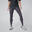 Legging Coton Extensible Fitness Taille Haute avec Imprimé