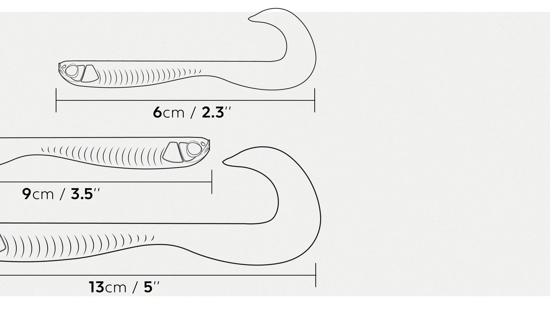 LEURRE SOUPLE VIRGULE GRUB AVEC ATTRACTANT WXM YUBARI GRB 130 BLANC