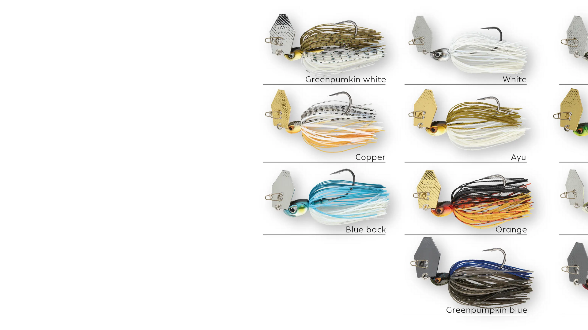 SPINNERBAIT CHATTER BEALEY 10,5 G BRANCO