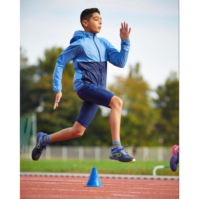 Laufshorts Kinder - Dry+ marineblau/indigoblau