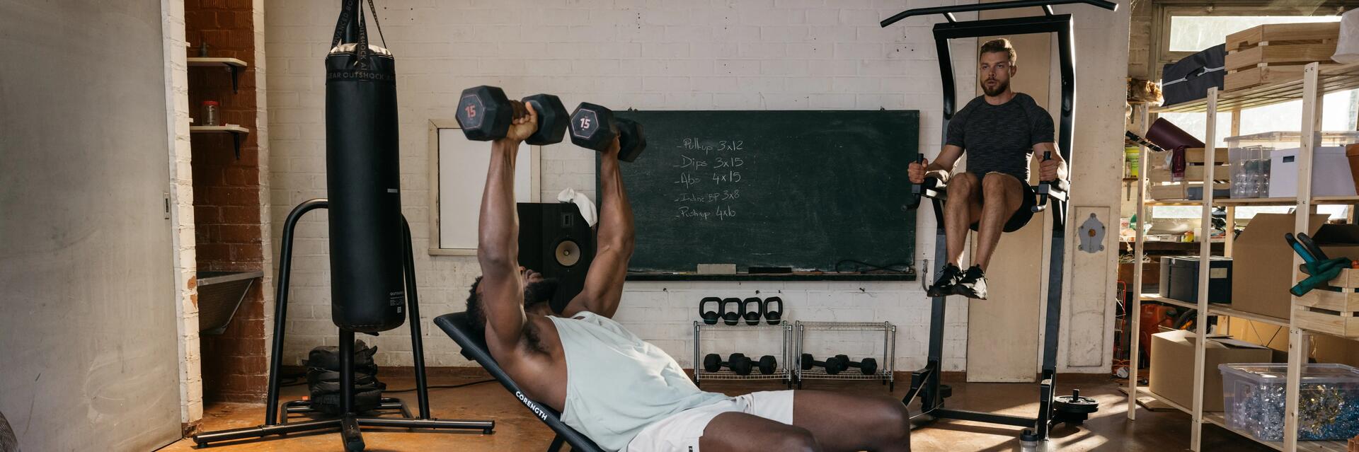 Cómo entrenar por grupos musculares