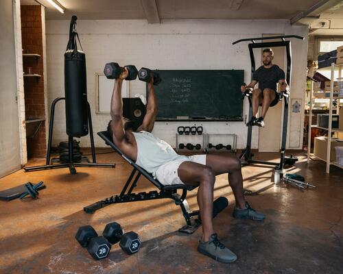 Cómo entrenar por grupos musculares 