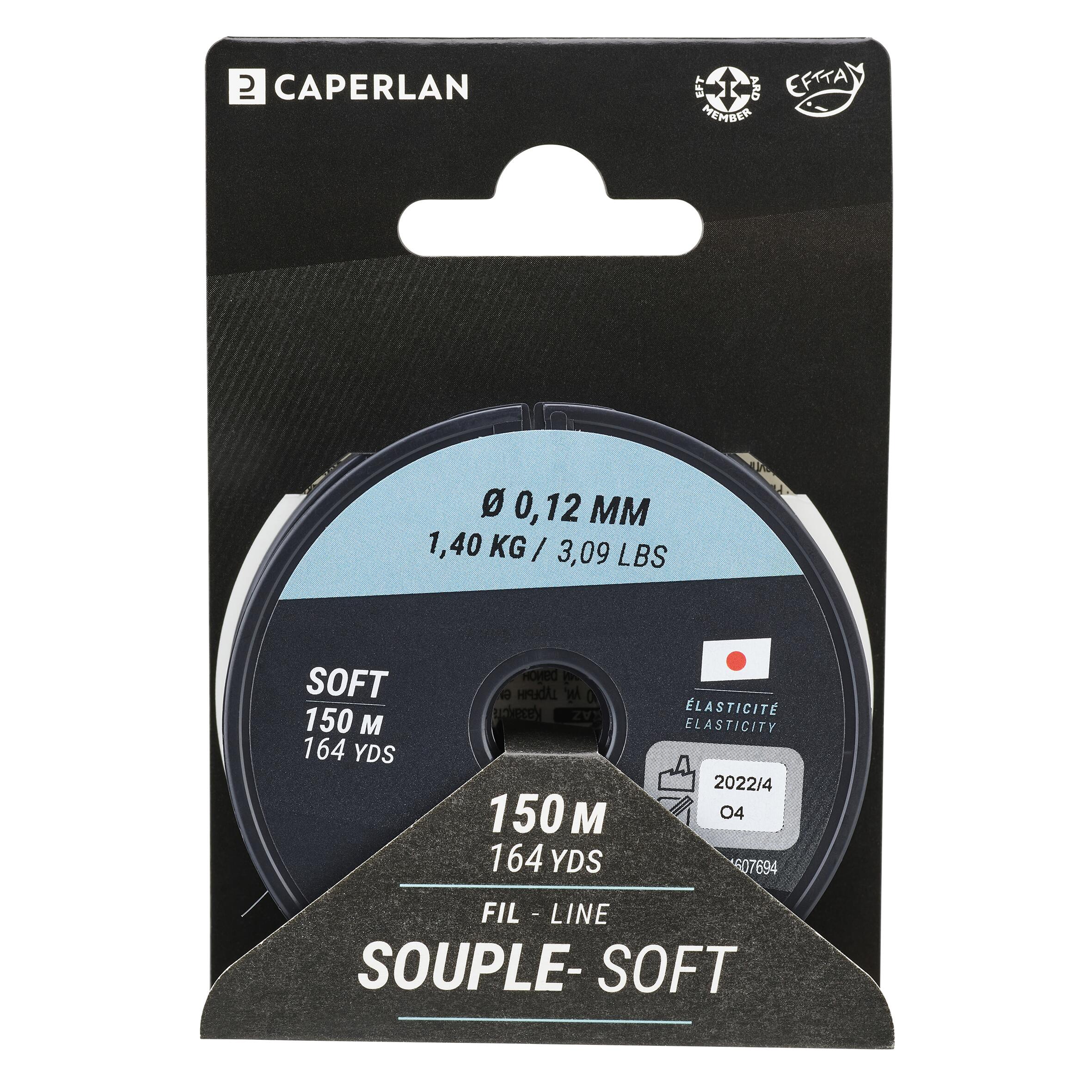 CAPERLAN Rybársky vlasec RWY Soft Cristal 150 m 12/100 · záber 3