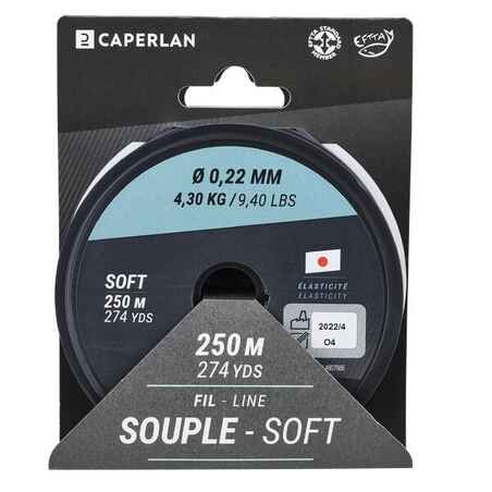 FISHING LINE RWY SOFT 250 M - CRYSTAL