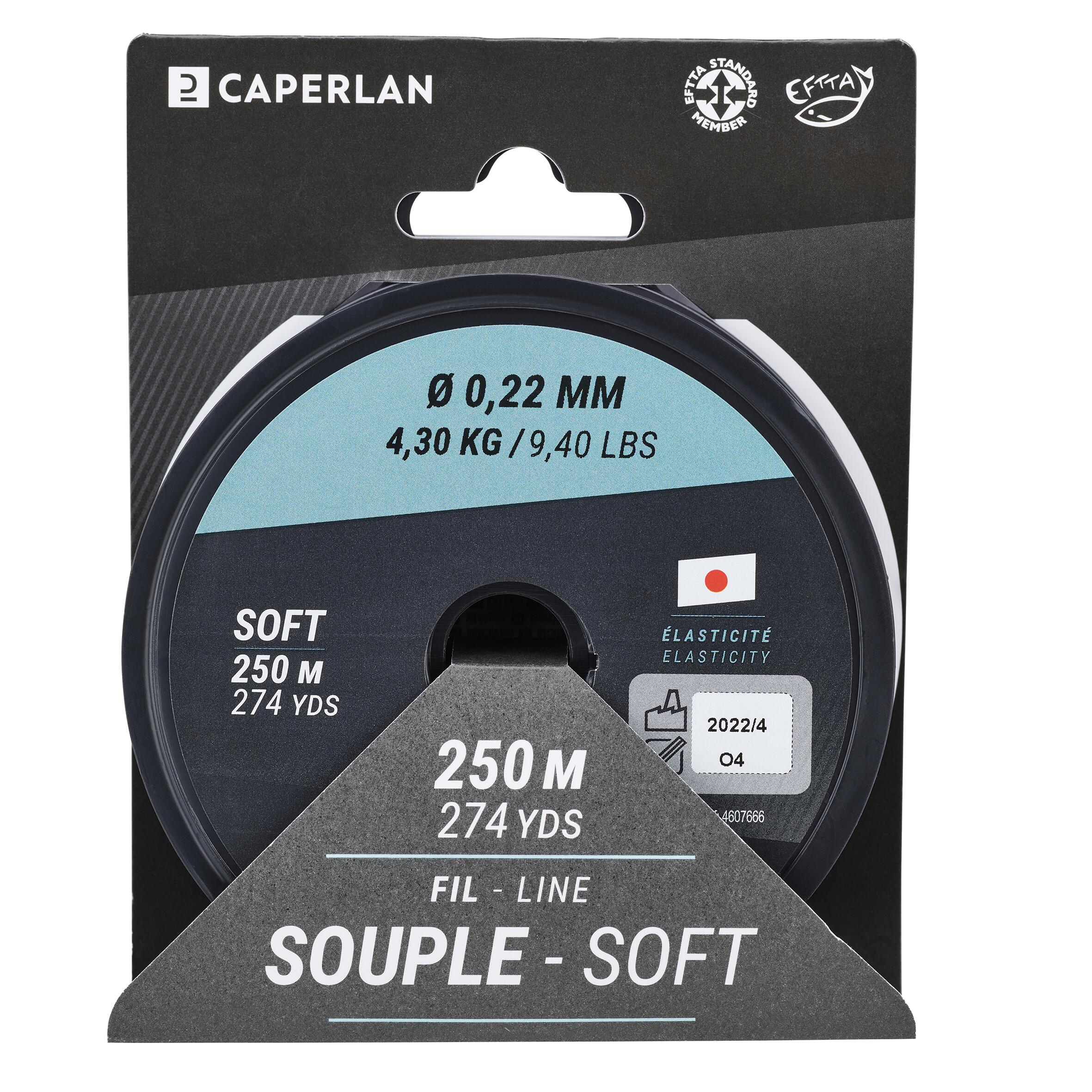 FIL PÊCHE RFT SOFT CRISTAL 250M 2/2