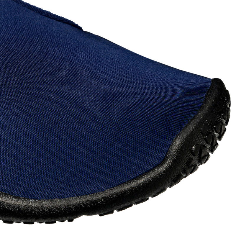 Calçado aquático elástico Adulto - Aquashoes 120 Leaf sola preto