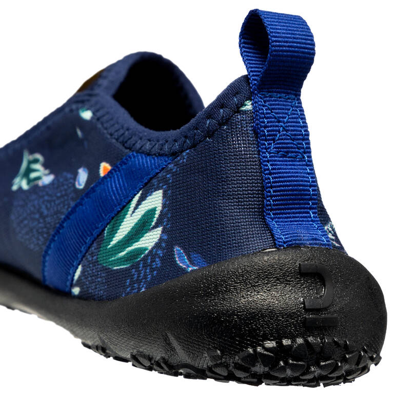 Adults elasticated aquashoes - Aquashoes 120 med sea black soles