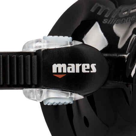 Adult Diving Mask - MARES X-Vision Mid 2.0 black