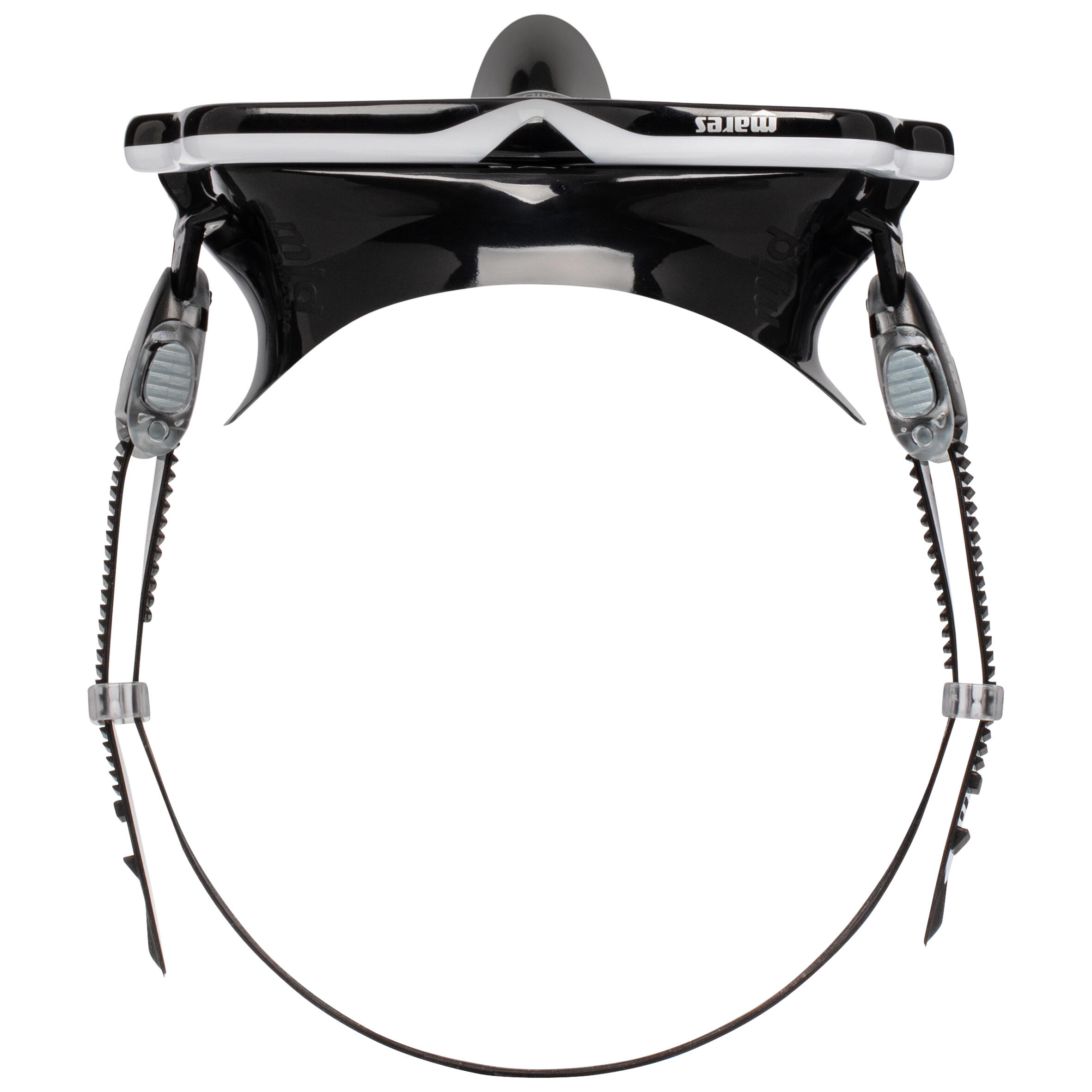 Diving mask MARES - X-Vision Mid 2.0 black 4/9