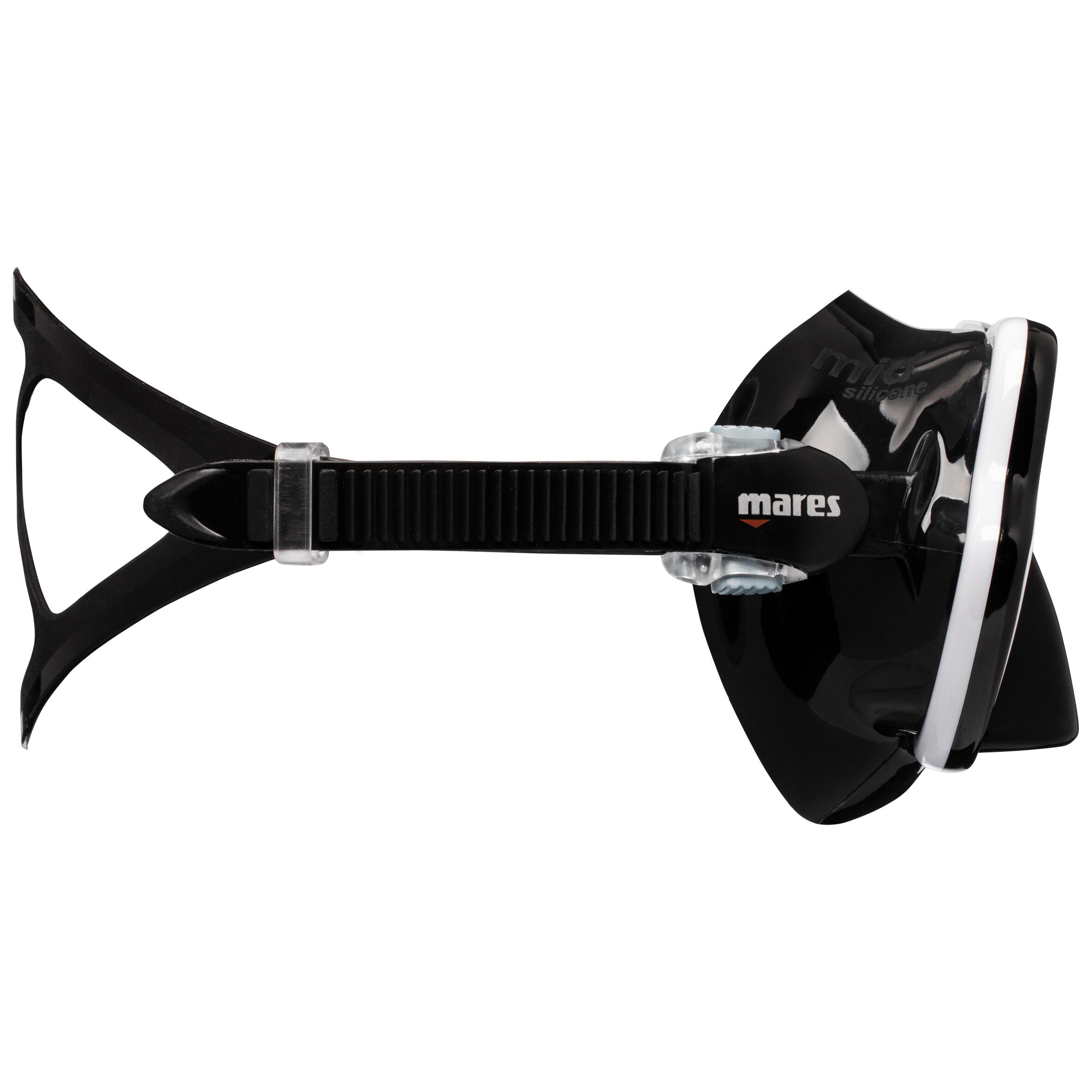 Diving mask MARES - X-Vision Mid 2.0 black 3/9