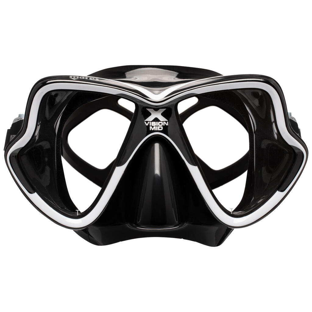 Potápačská maska X-Vision Mid 2.0 čierna