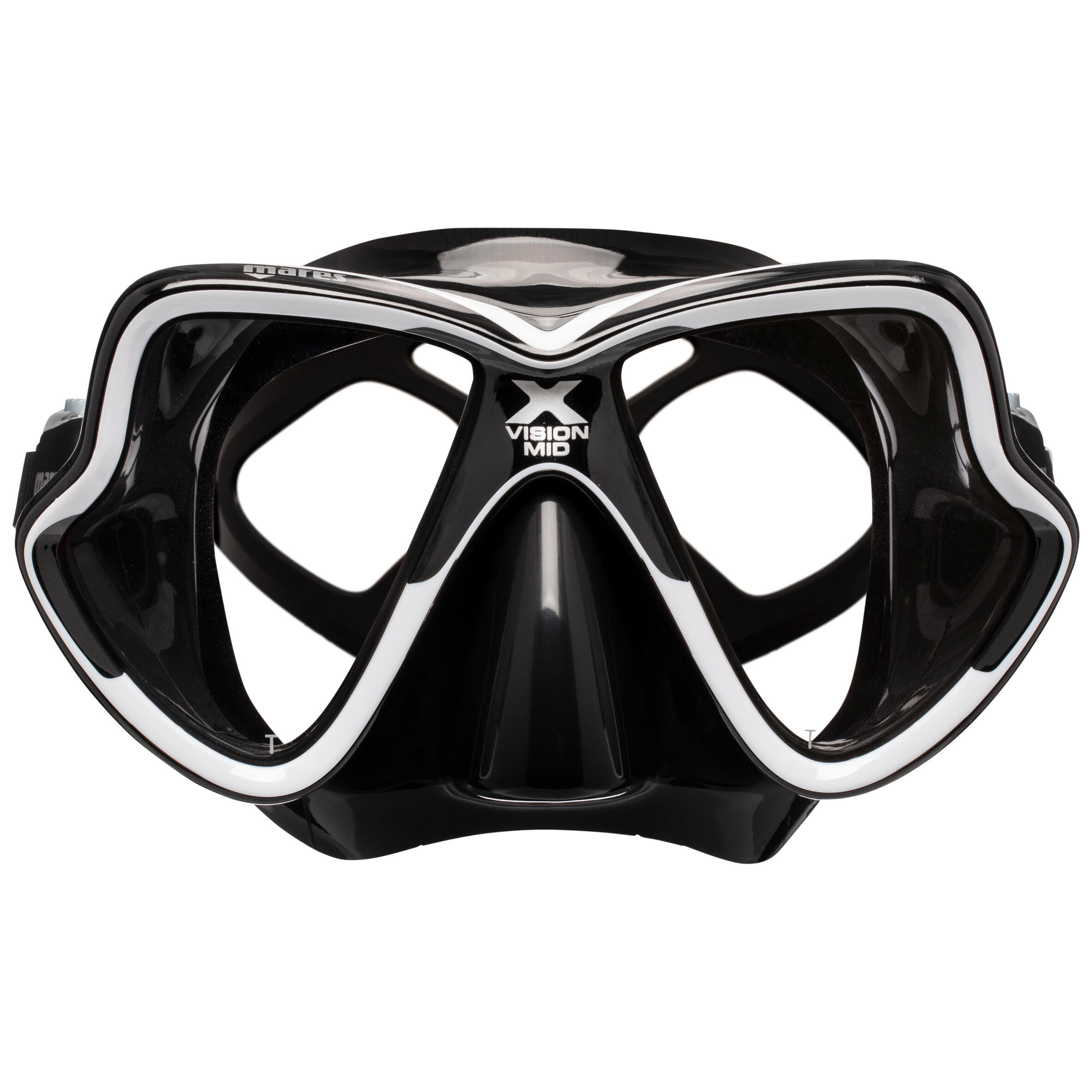 Diving mask MARES - X-Vision Mid 2.0 black 2/9