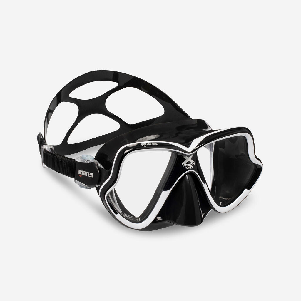 Potápačská maska X-Vision Mid 2.0 čierna