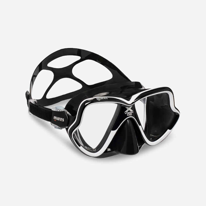 Adult Diving Mask - MARES X-Vision Mid 2.0 black