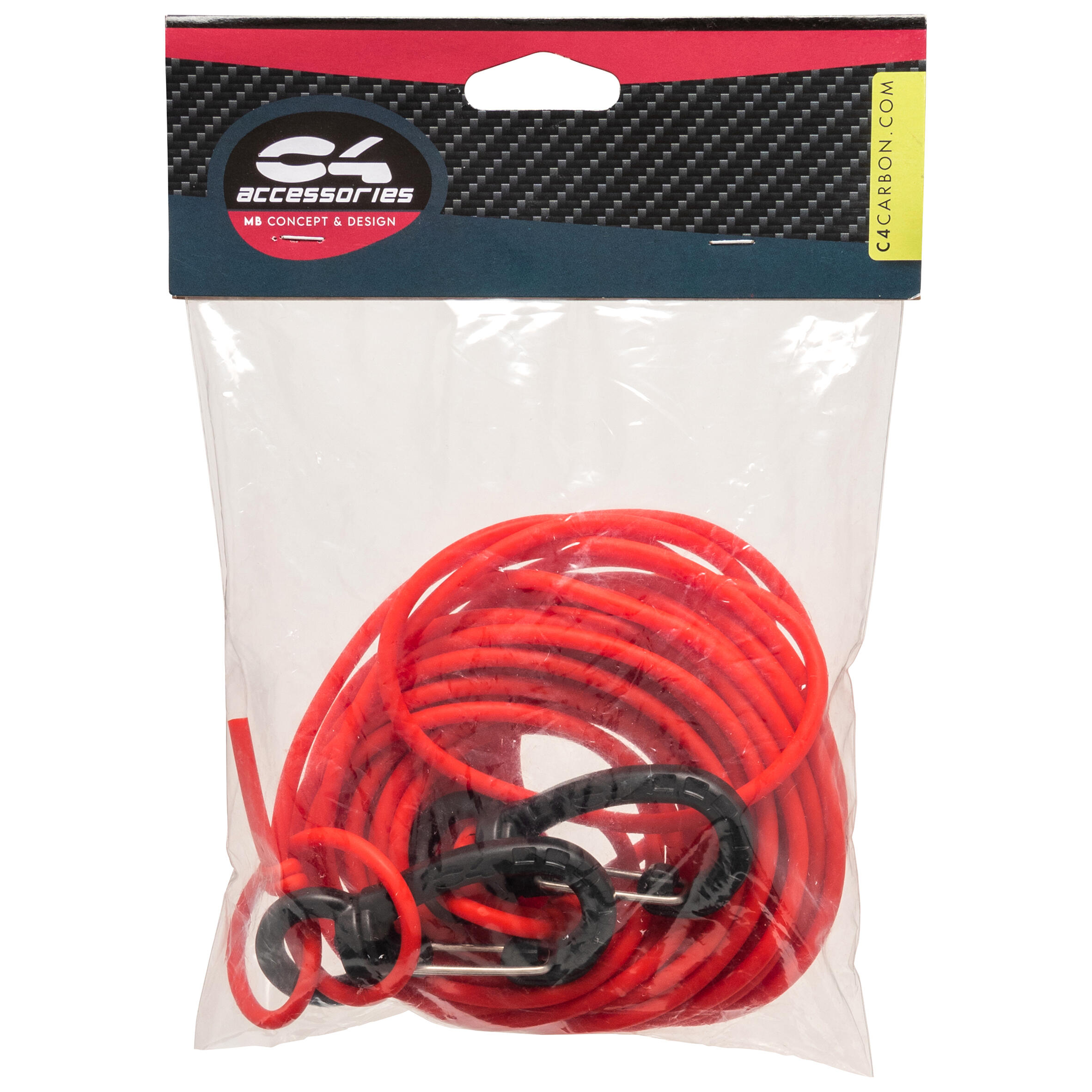 C4 CARBON Pružné lano Bungee Float Line 8 m na podmorský rybolov bez · záber 4