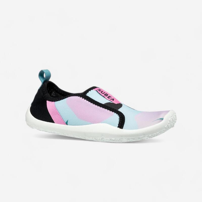 Chaussures aquatiques élastiques Enfant - Aquashoes 120 Récif