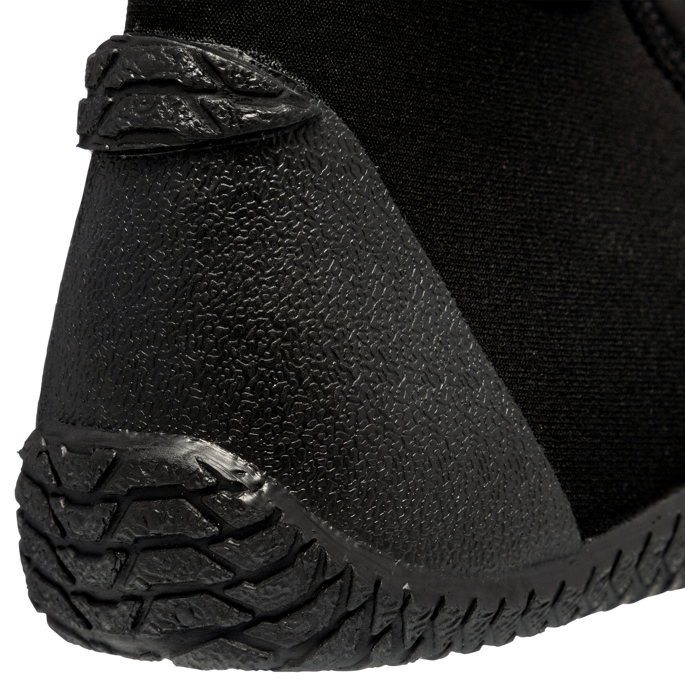 Scarpette subacquee basse in neoprene da 3 mm - nero