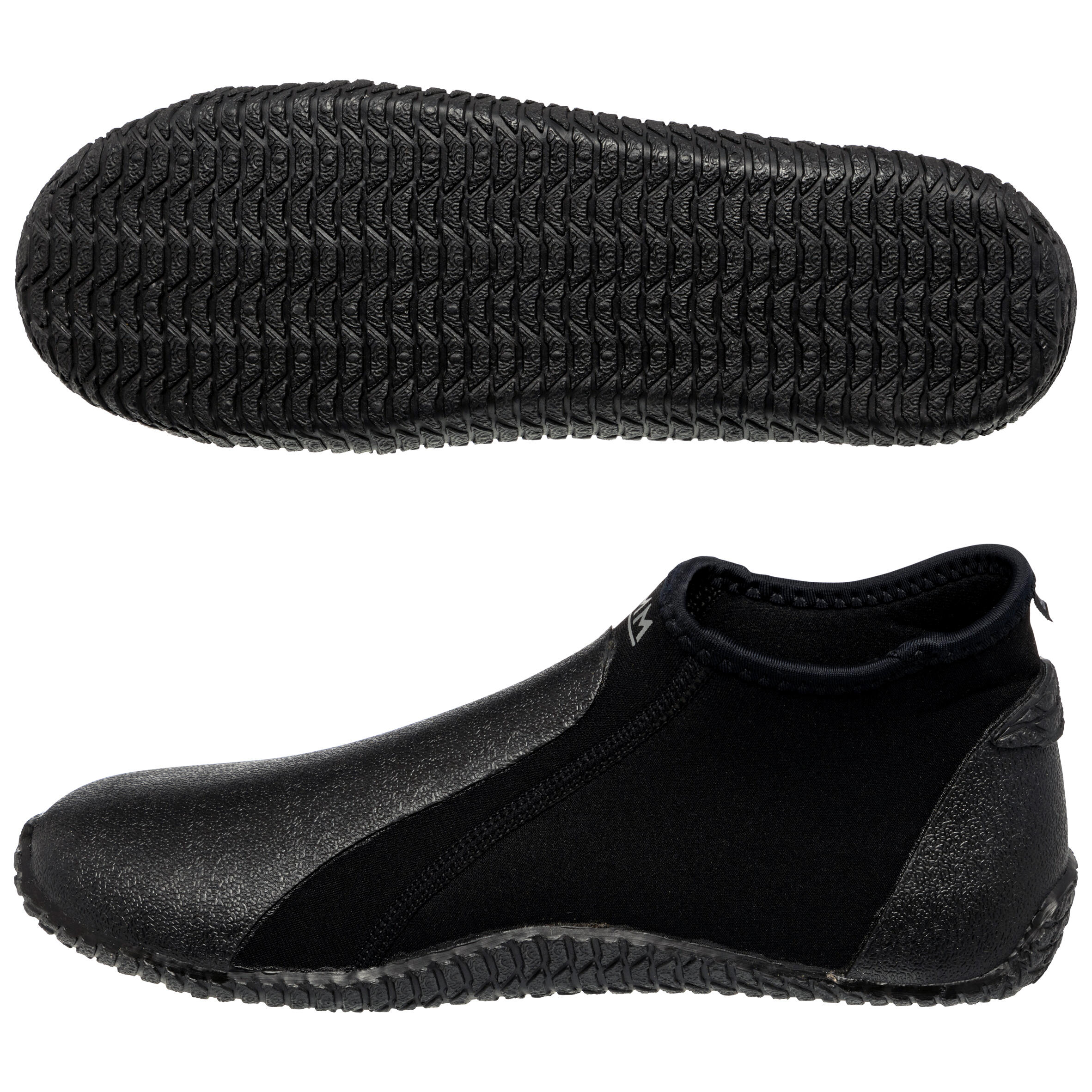 DECATHLON Neoprénové topánky nízke 3 mm čierne 44-45 · záber 5