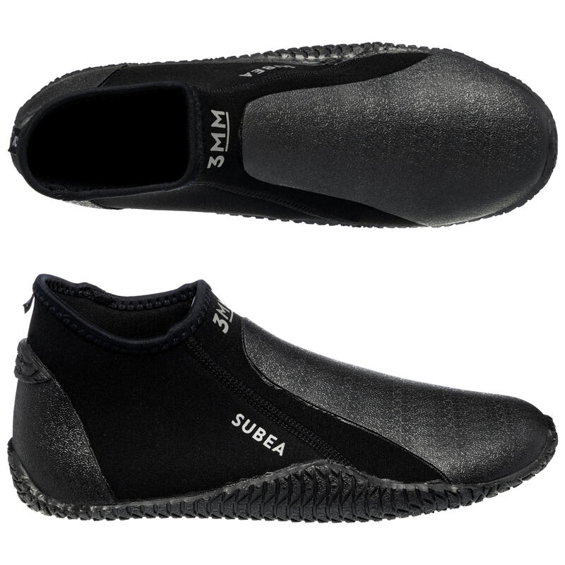 Neopren Dalış İç Ayakkabı - 3 Mm - Siyah