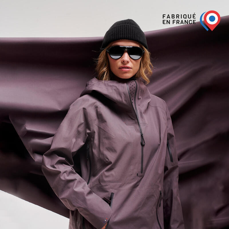 Veste de ski freeride femme - Edition limitée - Jour d'éclipse - Violet
