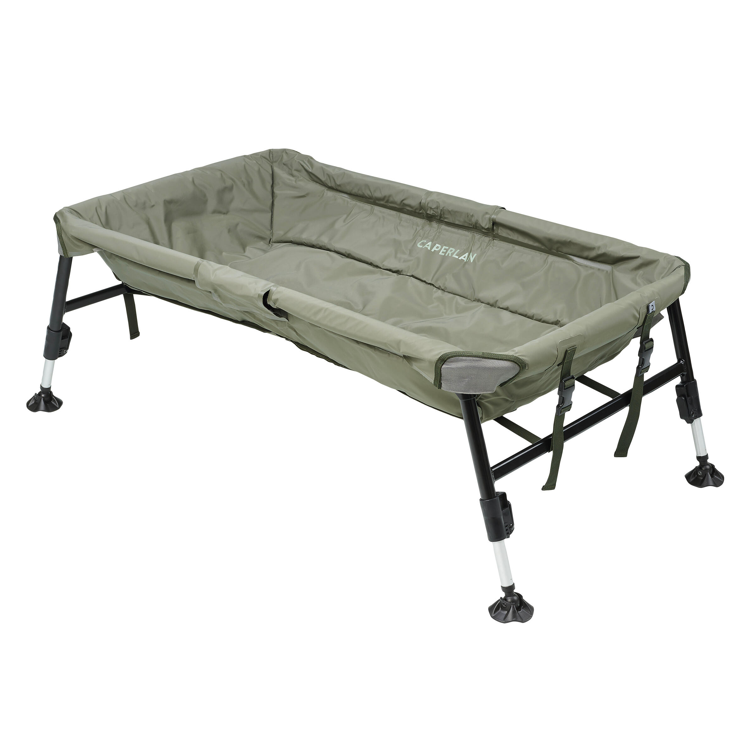 Tapis De Décrochage Pêche Carpe - 124,5x55cm - PVC Avec Règle Intégrée